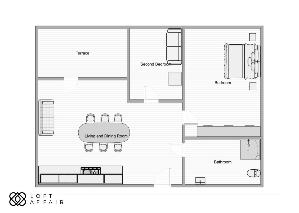 Mellow Apartment - Loftaffair Краків Екстер'єр фото